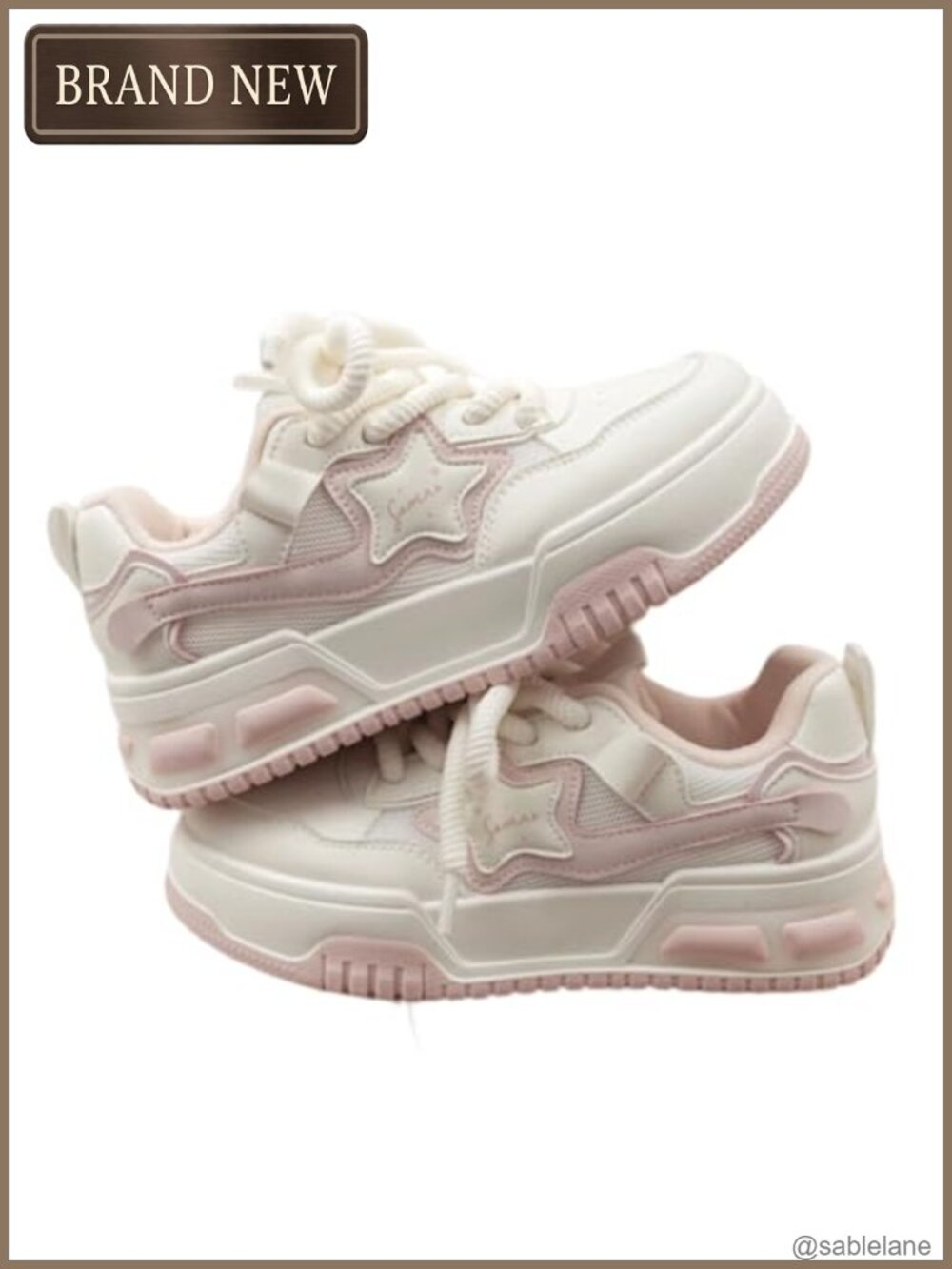 Y2K Platform Chunky Sneakers Women Cute Travel Walking Athletic Shoes